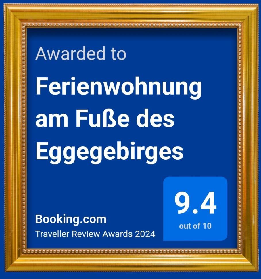 Ferienwohnung Am Fusse Des Eggegebirges Bad Driburg Zewnętrze zdjęcie